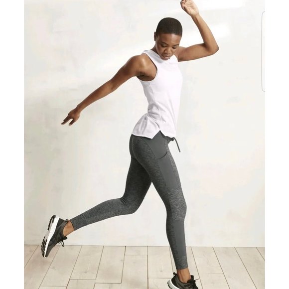 Athleta Womens Excursion Hybrid Jogger Leggings XXS Tight Pockets Gray 405666-01 - Picture 14 of 14